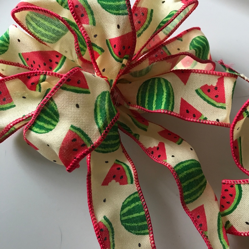 BOGO SALE Sweet Watermelon DIY Bow Premade Prewired DIY Bows FINAL SALE ITEM